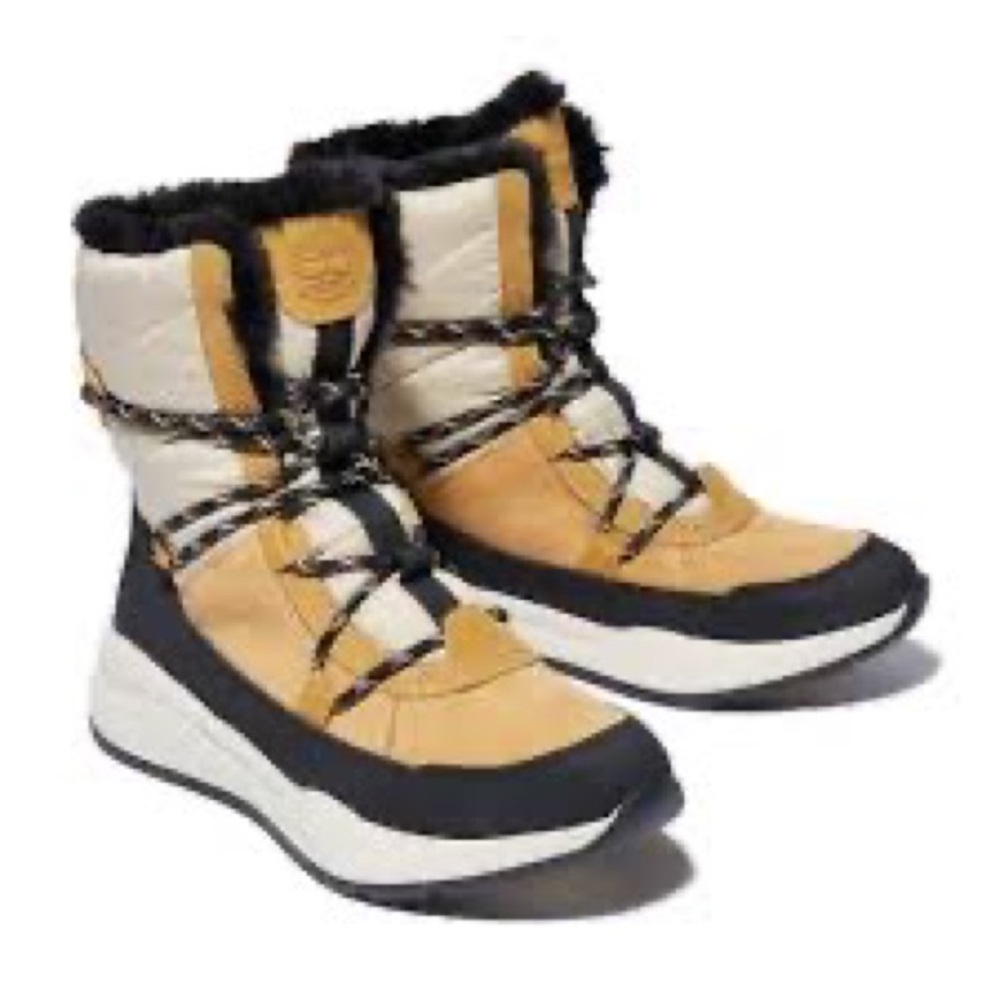 Timberland Boroughs project womans boot black/wheat size 6 NEW